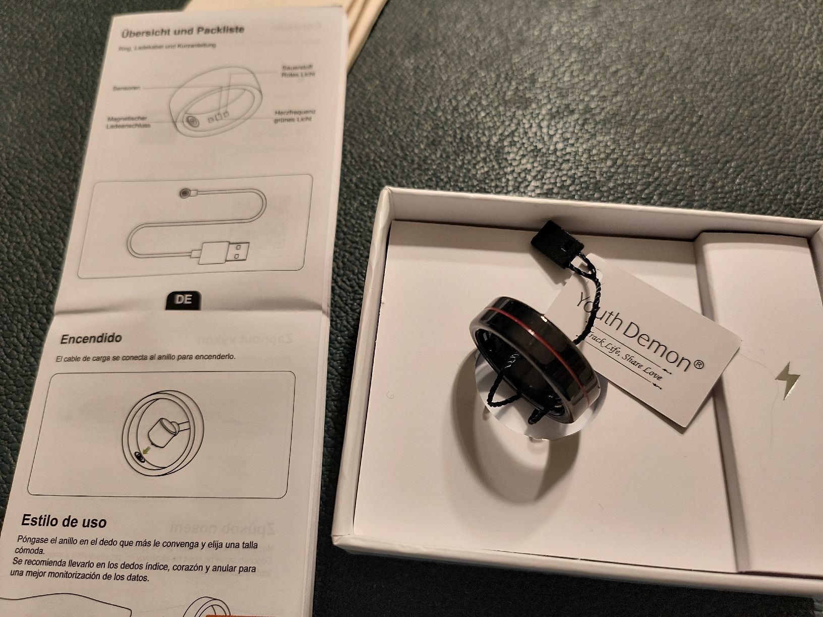 Ringe: Smart Ring Neu Grösse 12 – Neu (gemäss Beschreibung) aus Obfelden von Alf2005 3