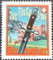 Soldatenmarke 2.WK, Ter Füsilier Kp I/184, Wi Ter 381