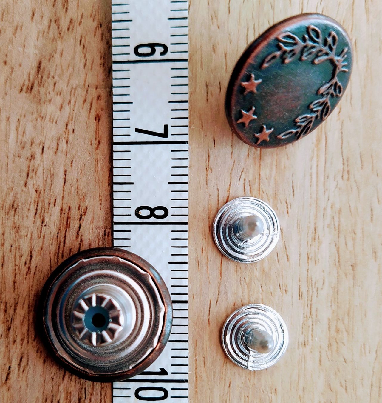 Knöpfe: Jeans Ersatz Knopf, 17mm – Gebraucht aus Horgen von Koj 1