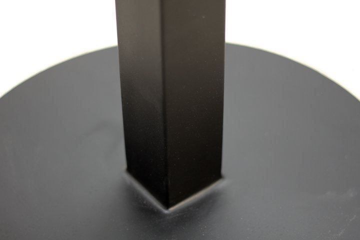 Sonstiges Mobiliar: Säulentischfuss Tischbein schwarz rund – Neu und originalverpackt aus Unterentfelden von moebelrufli 1
