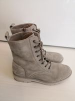 🤩GABOR COMFORT WILDLEDER-SCHNÜR-STIEFEL BEIGE