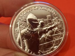 KNIGHTS OF THE PAST SILBER 1 OZ UNZE GERMANIA Mint AUSGABE 1