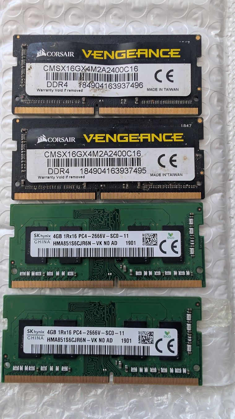 Mémoires / RAM: SO-DIMM DDR4 – D'occasion à Rothrist par nvrsmr