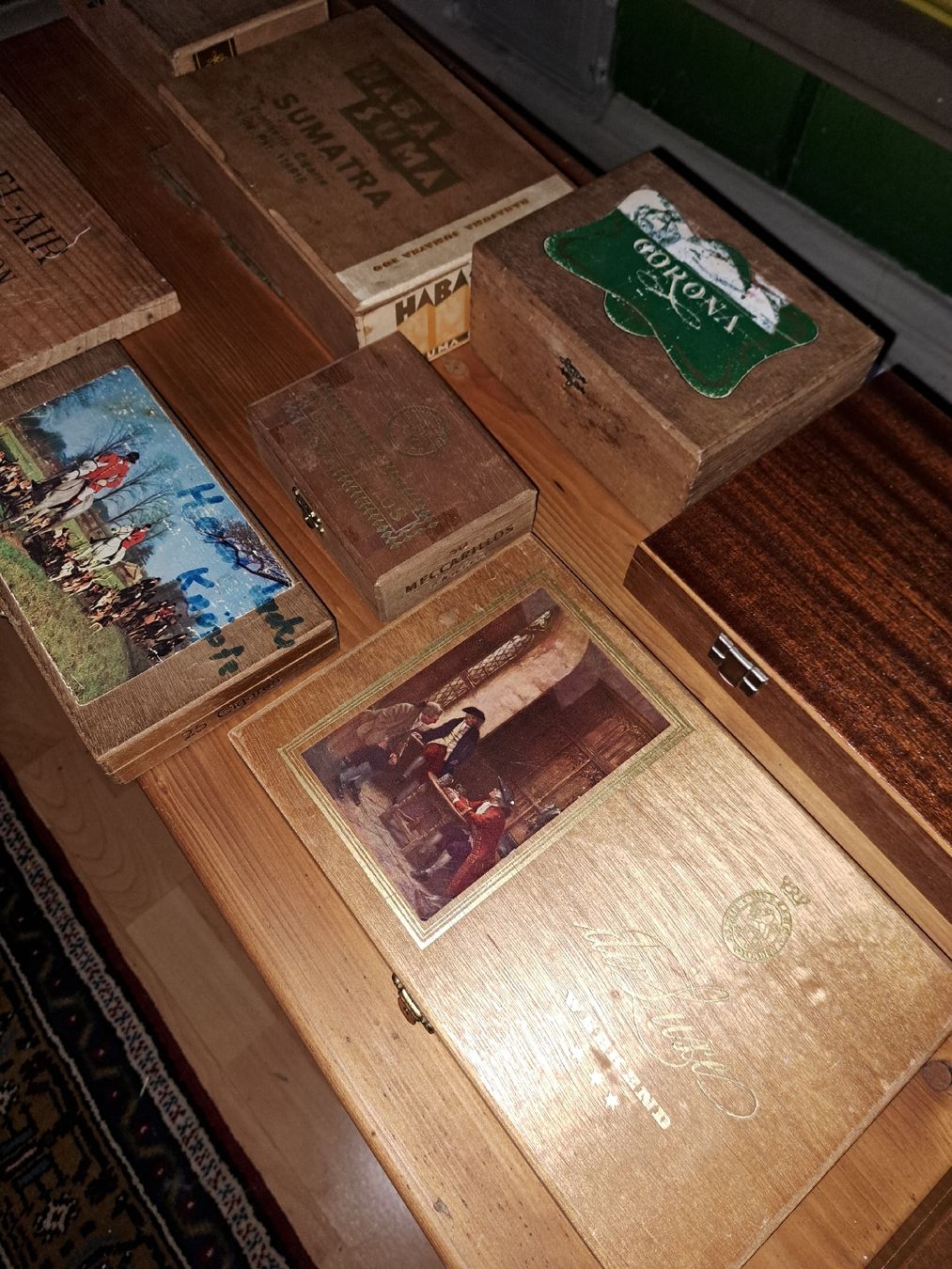 Sigari: CigarrenHolschatuillen und andere – Usato da Kölliken venduto da Upcycling-by-Mc-TAM 2