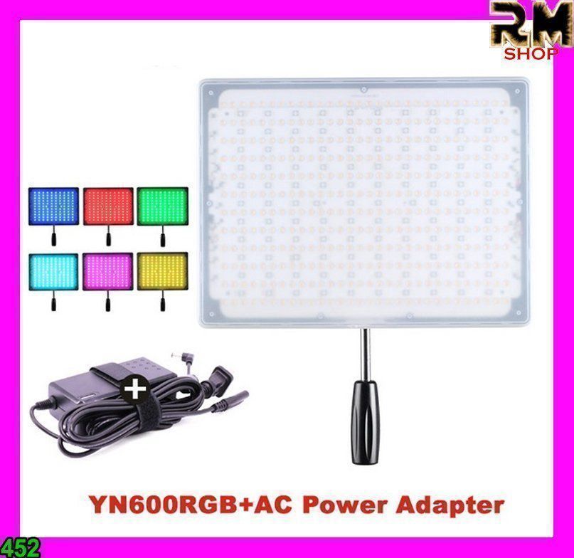 Camcorder: Video Licht RGB LED einstellbare Farbe – Neu und originalverpackt aus Unterägeri von RmOnline
