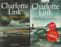 CHARLOTTE LINK - 2 Krimi Taschenbuch zusammen