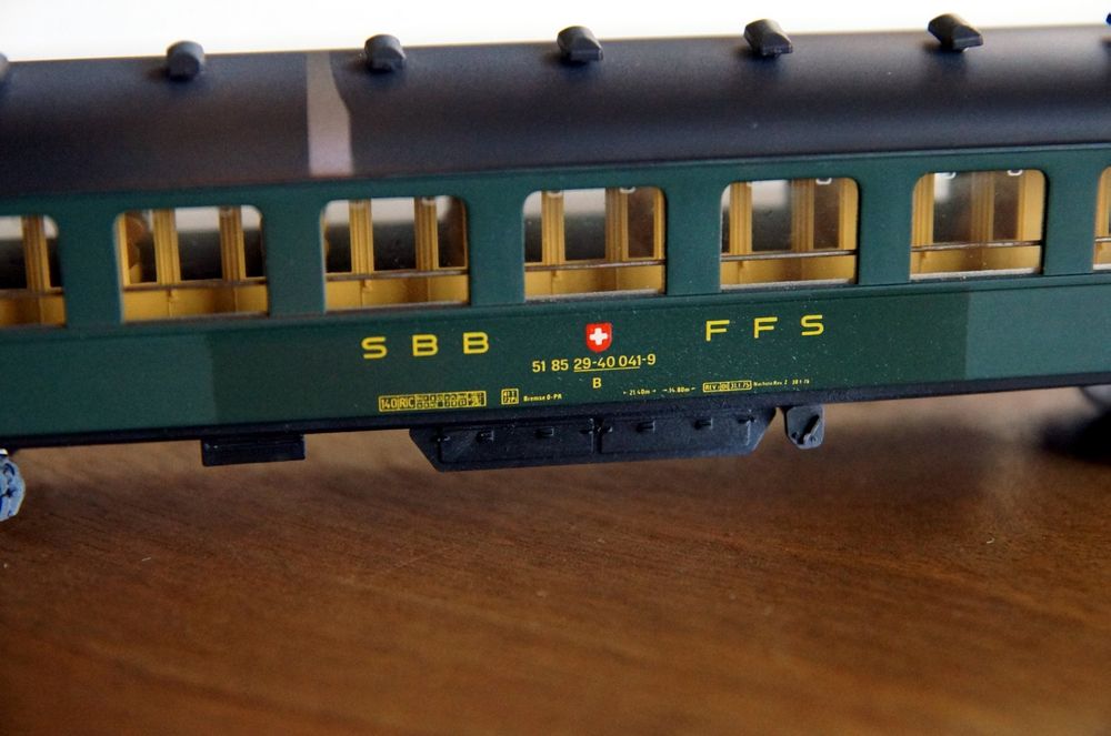 Metropolitan Modelleisenbahnen: Metrop/API 7090 E - SBB Personenwagen 2. Klasse UIC – Gebraucht aus Schönenwerd von Steidi 3