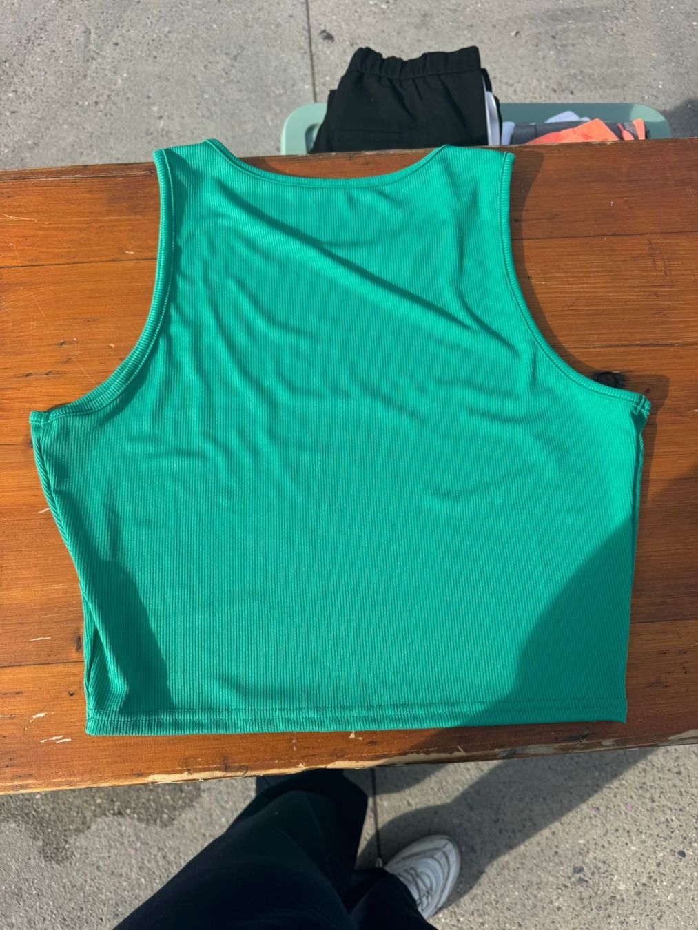Top: Crop top Vert Brésil – Nuovo (secondo la descrizione) da Montreux venduto da Iza_81199 1