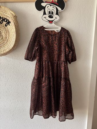 Kleid H&M Leoprint 🐆 Gr 140