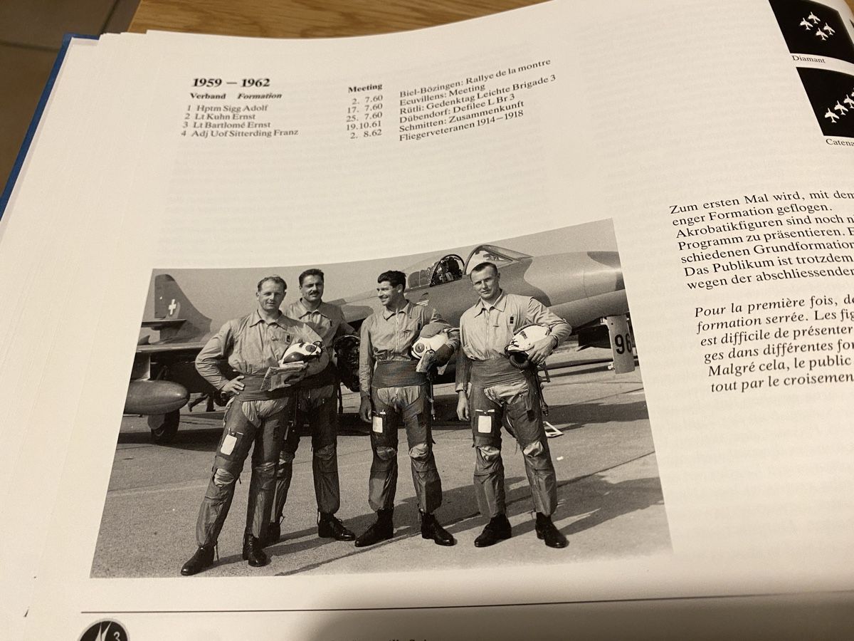 Libri: Patrouille Suisse Hunter Buch Pellanda – Usato da Buochs venduto da snowman07 2