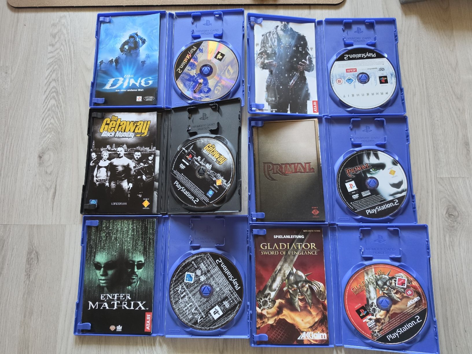 Sony Giochi: PS2 Action Paket Fahrenheit Matrix The Getaway – Usato da Tafers venduto da whereyogamesat 1