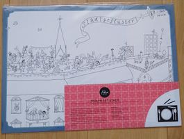 Fidea Design Molmi Set Stadt Tischsets 16 Blatt 4 Sujets
