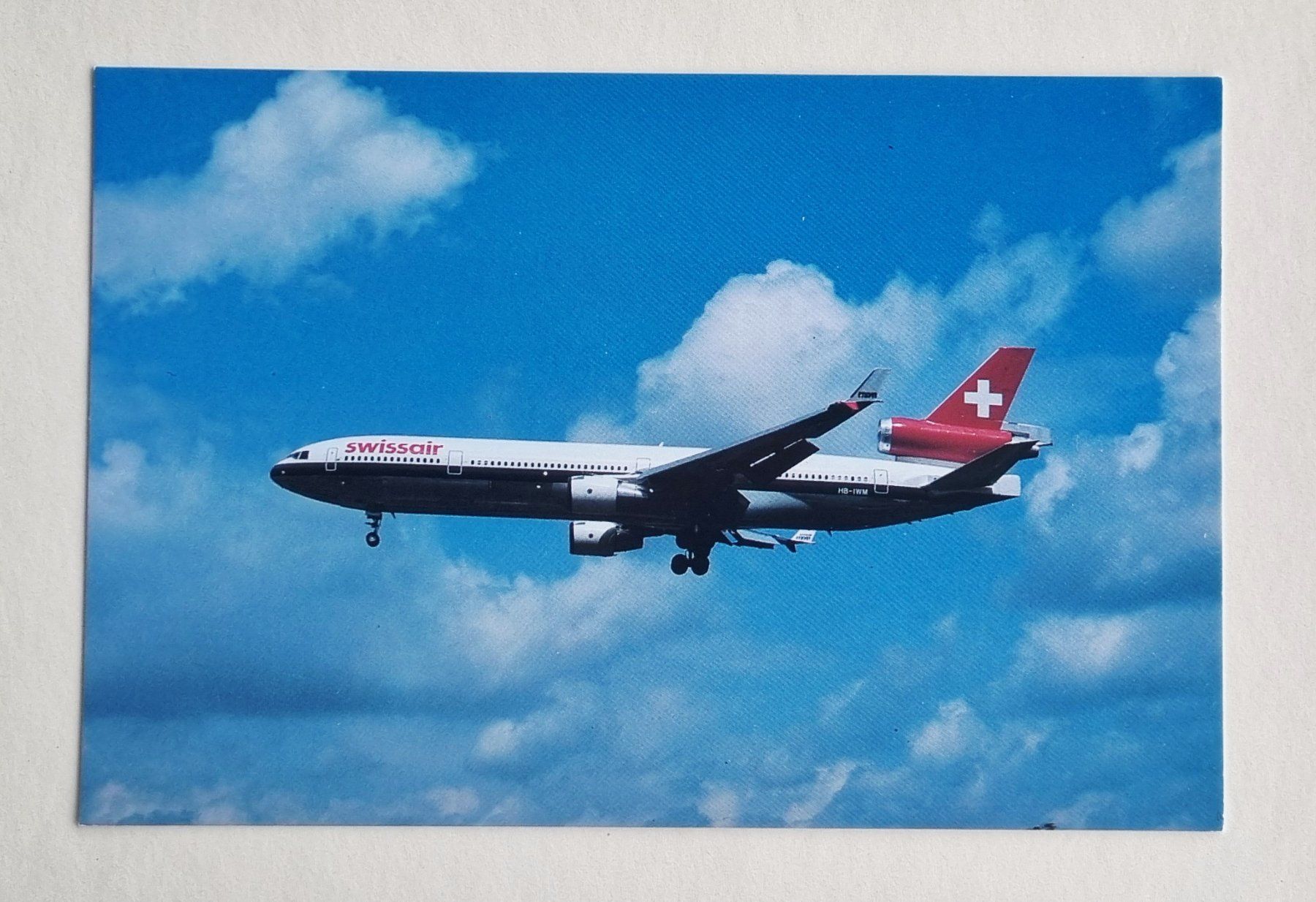 Cartoline postali: Swissair MCDonnel MD 11 - HB-IWM – Usato da Rothrist venduto da RROENK