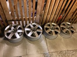 Alufelgen 7x16 ET 44,5 5x100