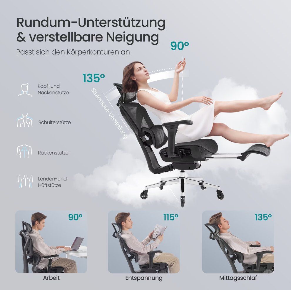 Stühle: Songmics Bürostuhl – Neu und originalverpackt aus Bülach von mad_fx6k 8