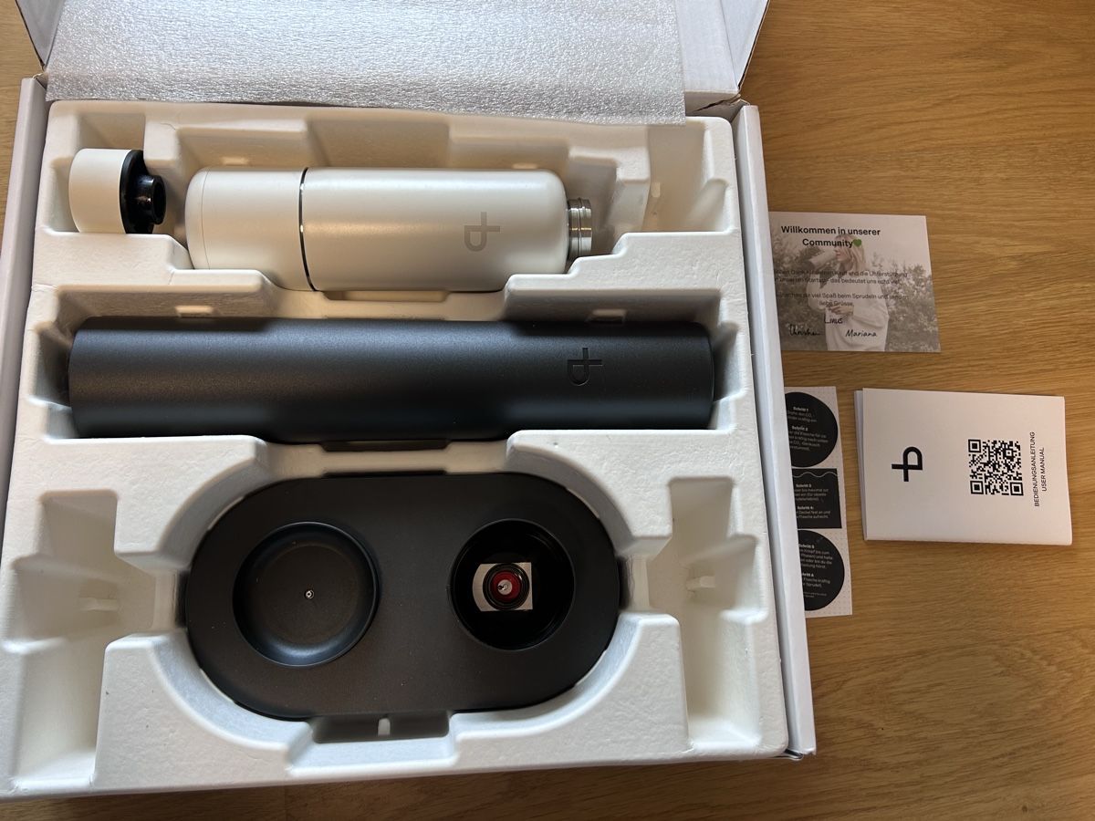 Trinkflaschen & Thermosflaschen: Bottleplus mobiler Wassersprudler, Bottle plus – Neu (gemäss Beschreibung) aus Escholzmatt von Chrigi_burch 2