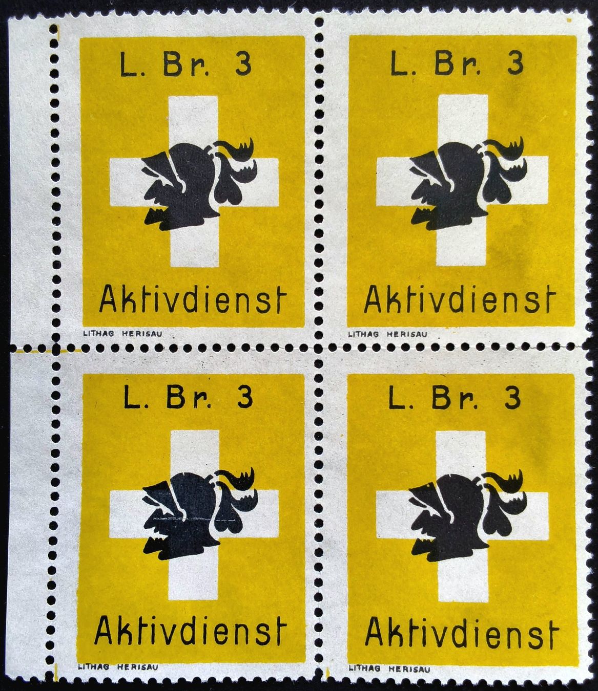 Alle Briefmarken: Leichte Brigade 3, 2.WK, Wi LTrp 7- – Gebraucht aus Niederuzwil von LichtPhil