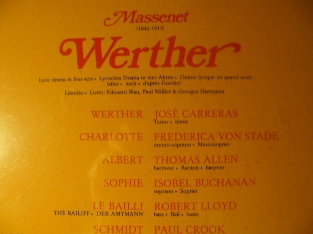 Vinyles: Massenet  WERTHER  Colin Davis – Neuf avec emballage d'origine à Langnau i. E. par gf2_29jt 2