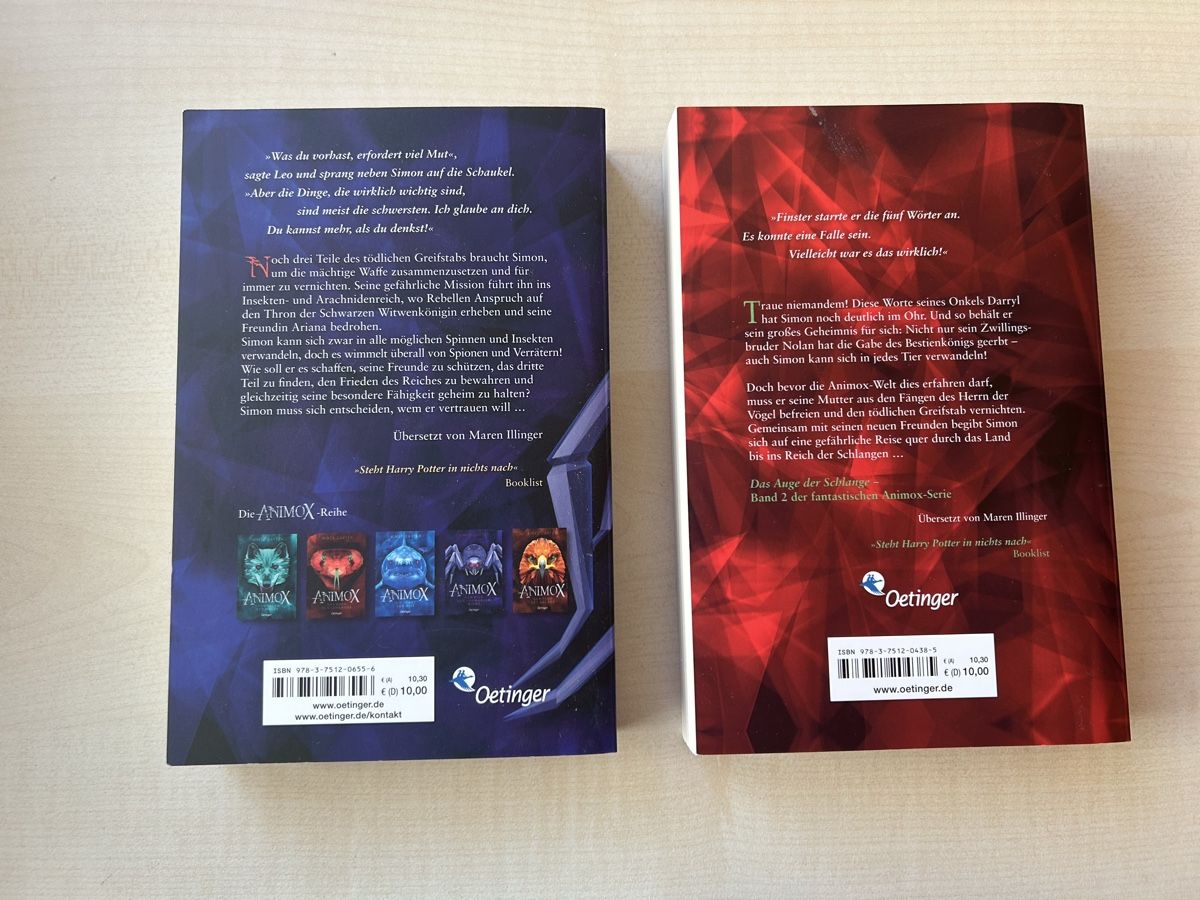 Libri: 2 verschiedene Bücher - Jugendbücher  – Nuovo (secondo la descrizione) da Diessenhofen venduto da Bmaurice 1