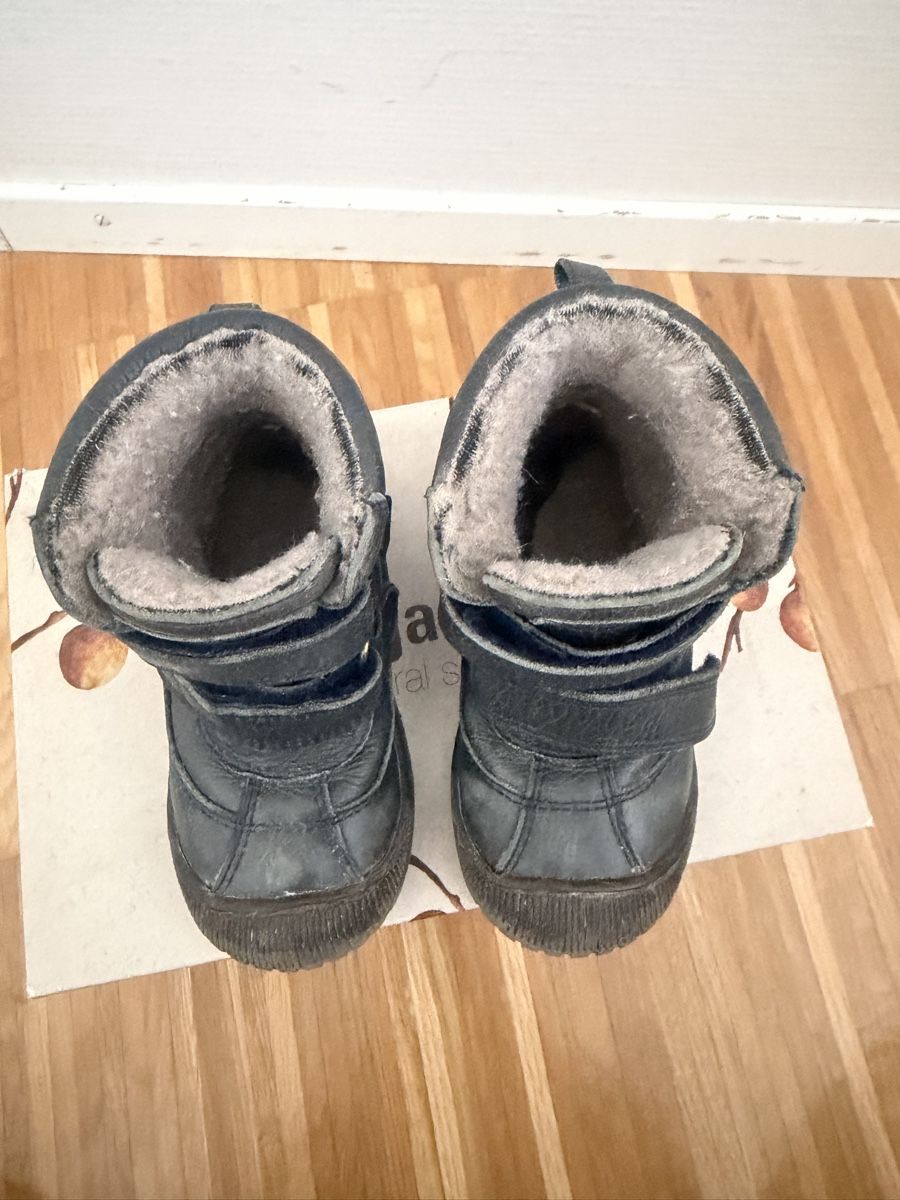 Bisgaard Scarpe per ragazzi: Winterschuhe Bisgaard Gr 24/25, Leder/Wolle – Usato da Zürich venduto da Freudefant 2
