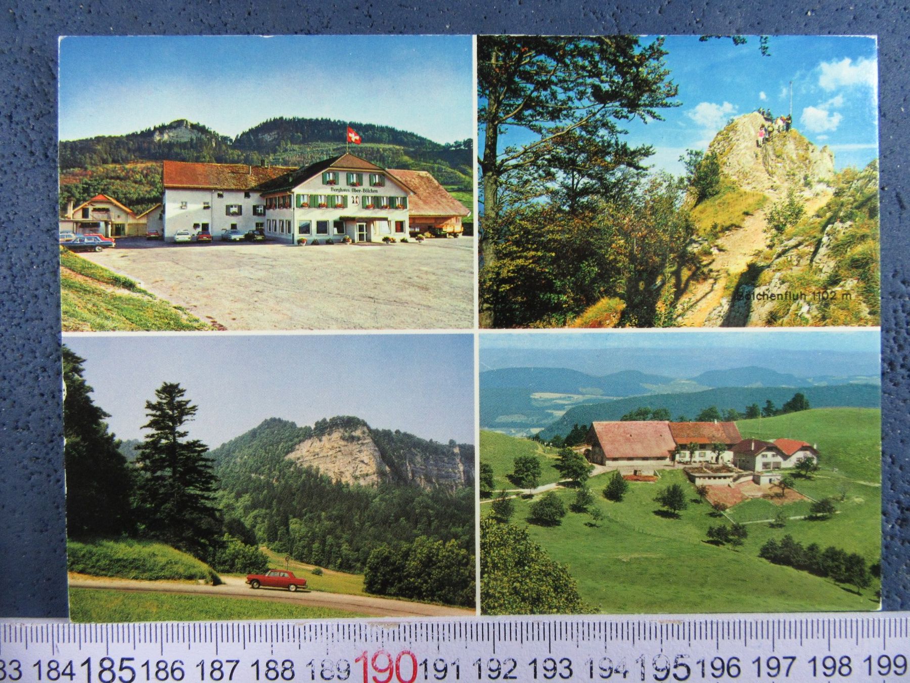 Cartoline postali: BERGHAUS OBER-BÖLCHEN EPTINGEN BL-AK – Usato da Ettingen venduto da Hausi4711