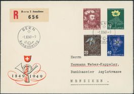 1949 - Pro Juventute - FDC ET • dt