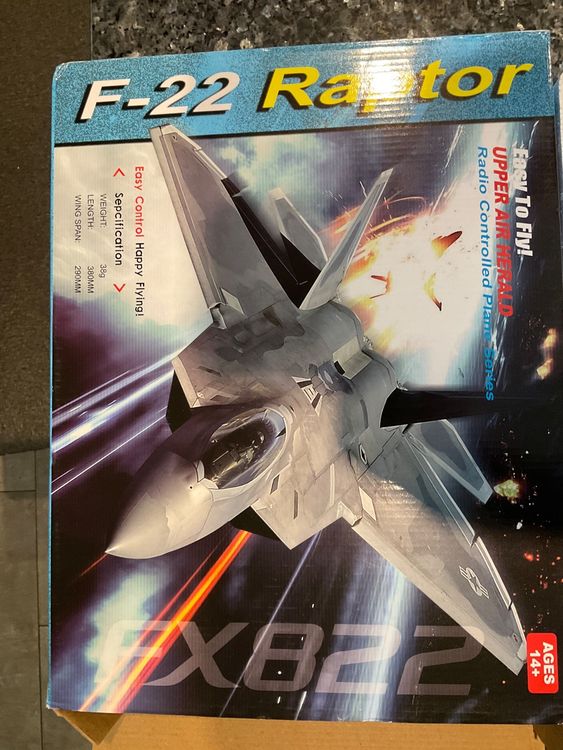 F-22 Raptor,Easy Control Flying | Kaufen auf Ricardo