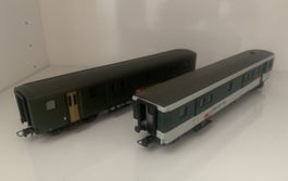 2 Roco H0 SBB Gepäckwagen