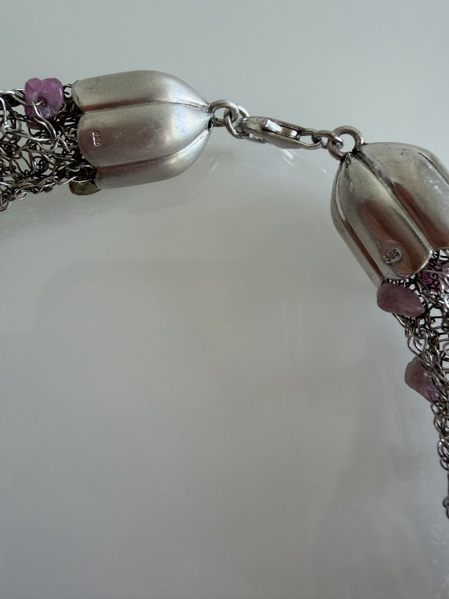 Catenine: Collier vintage en argent sterling 925 – Usato da Cressier FR venduto da Kvito4ka 5