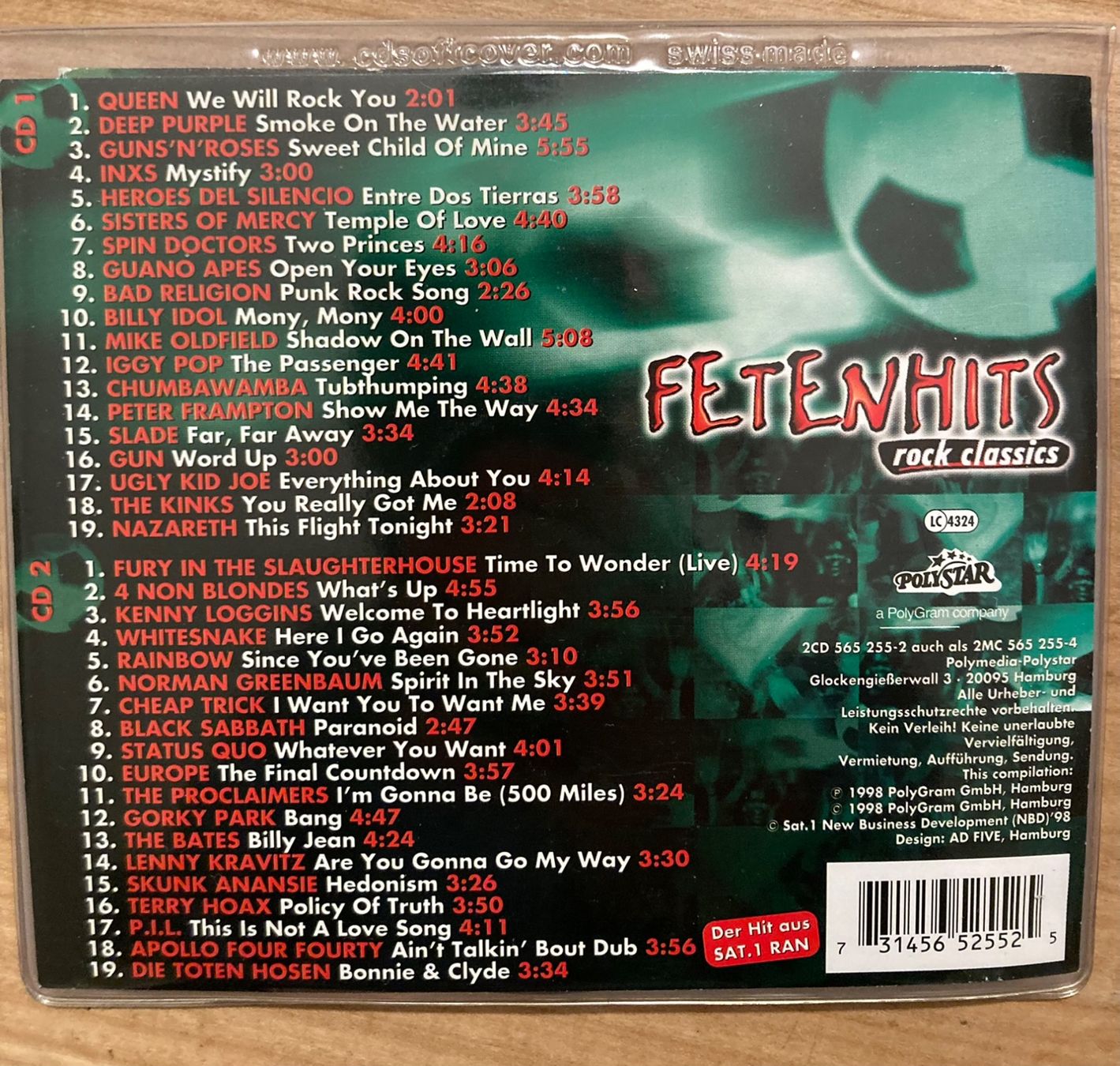 CD: 2 CDs Feten Hits * Rock classics – Usato da Basel venduto da AufeinenBlick 1