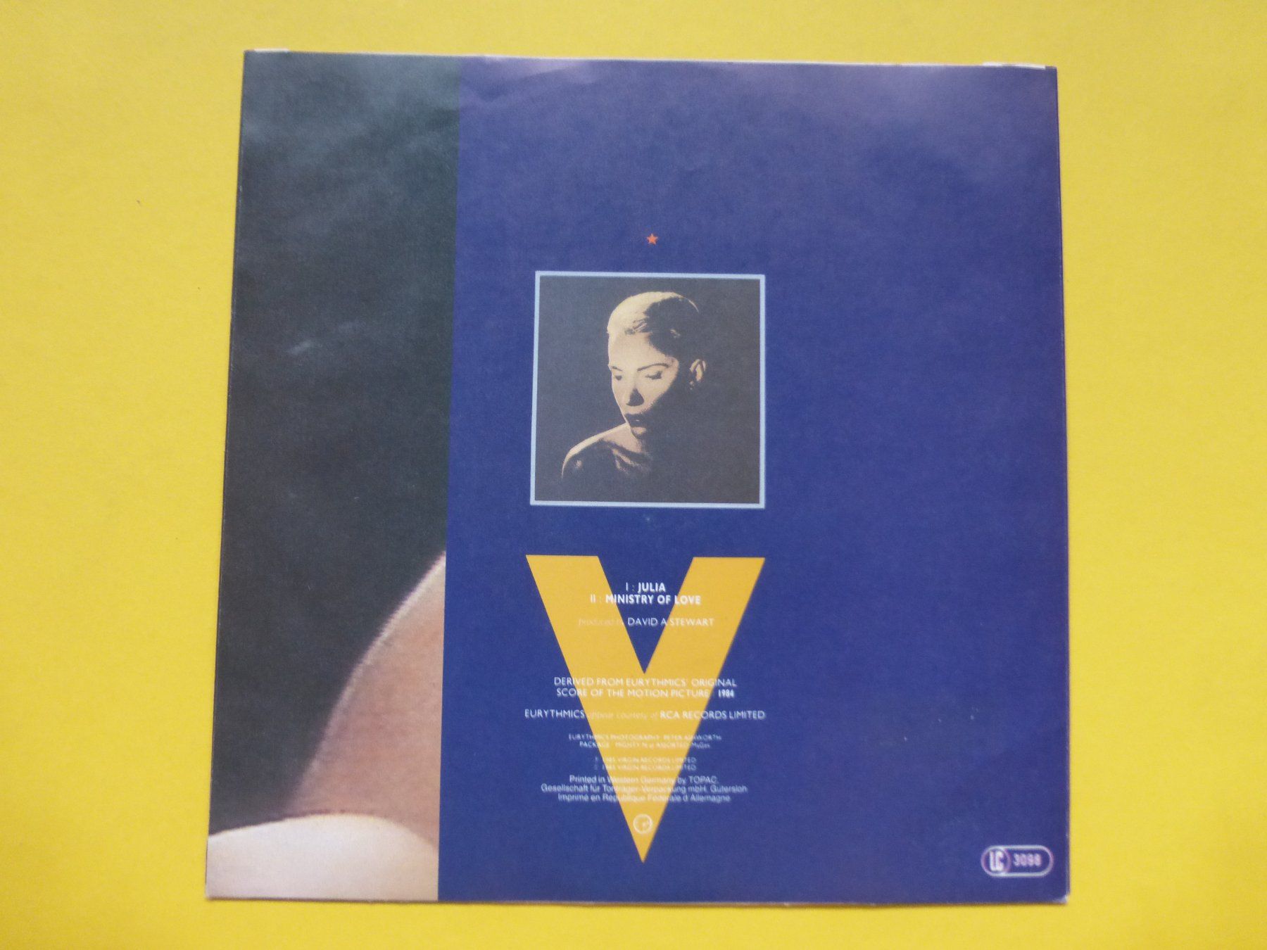 Dischi in vinile: Eurythmics – Julia – Usato da Zürich venduto da Swiss57 1