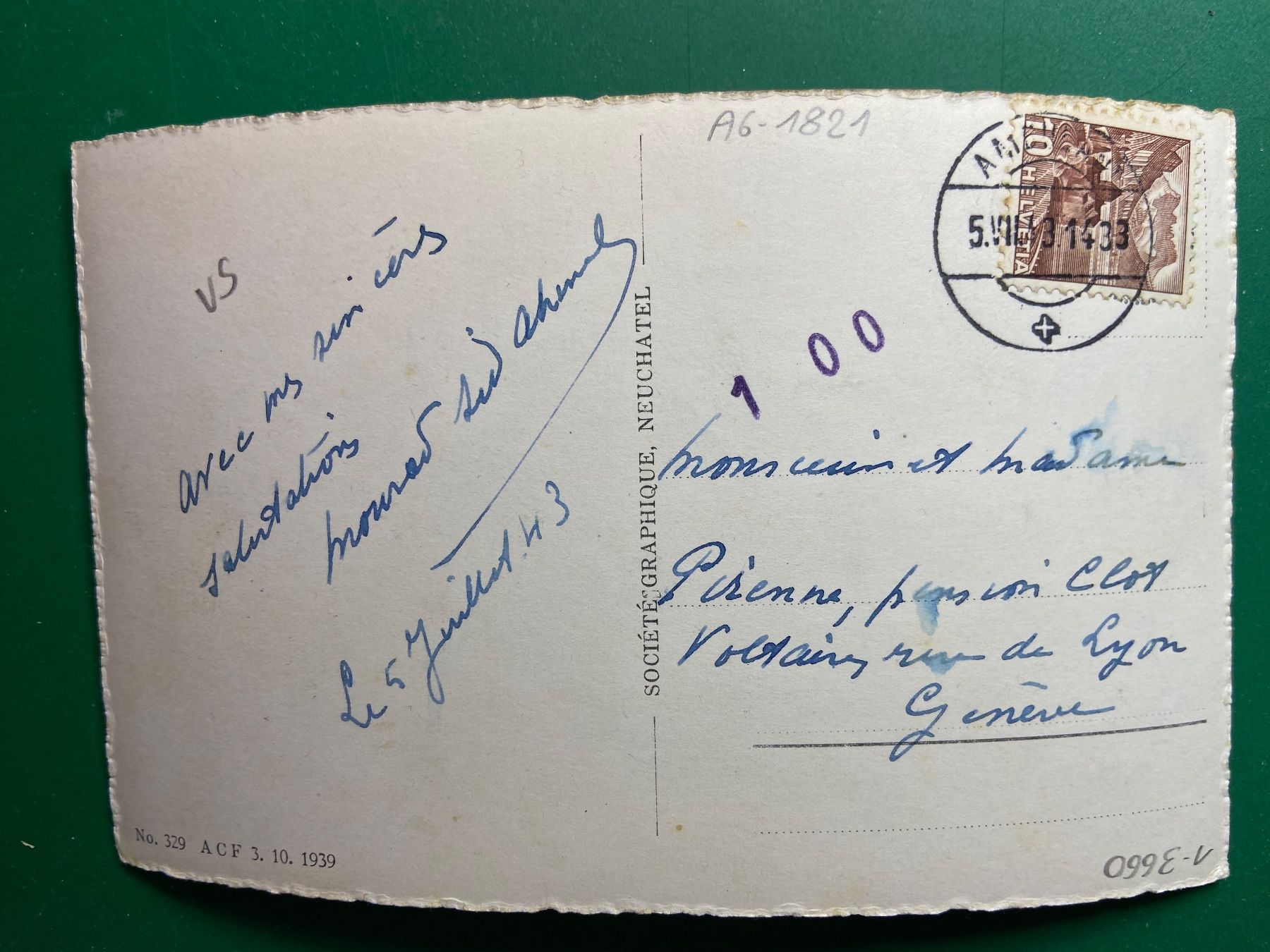 Cartoline postali: Crans sur Sierre – Usato da Steg VS venduto da _vinci_ 1