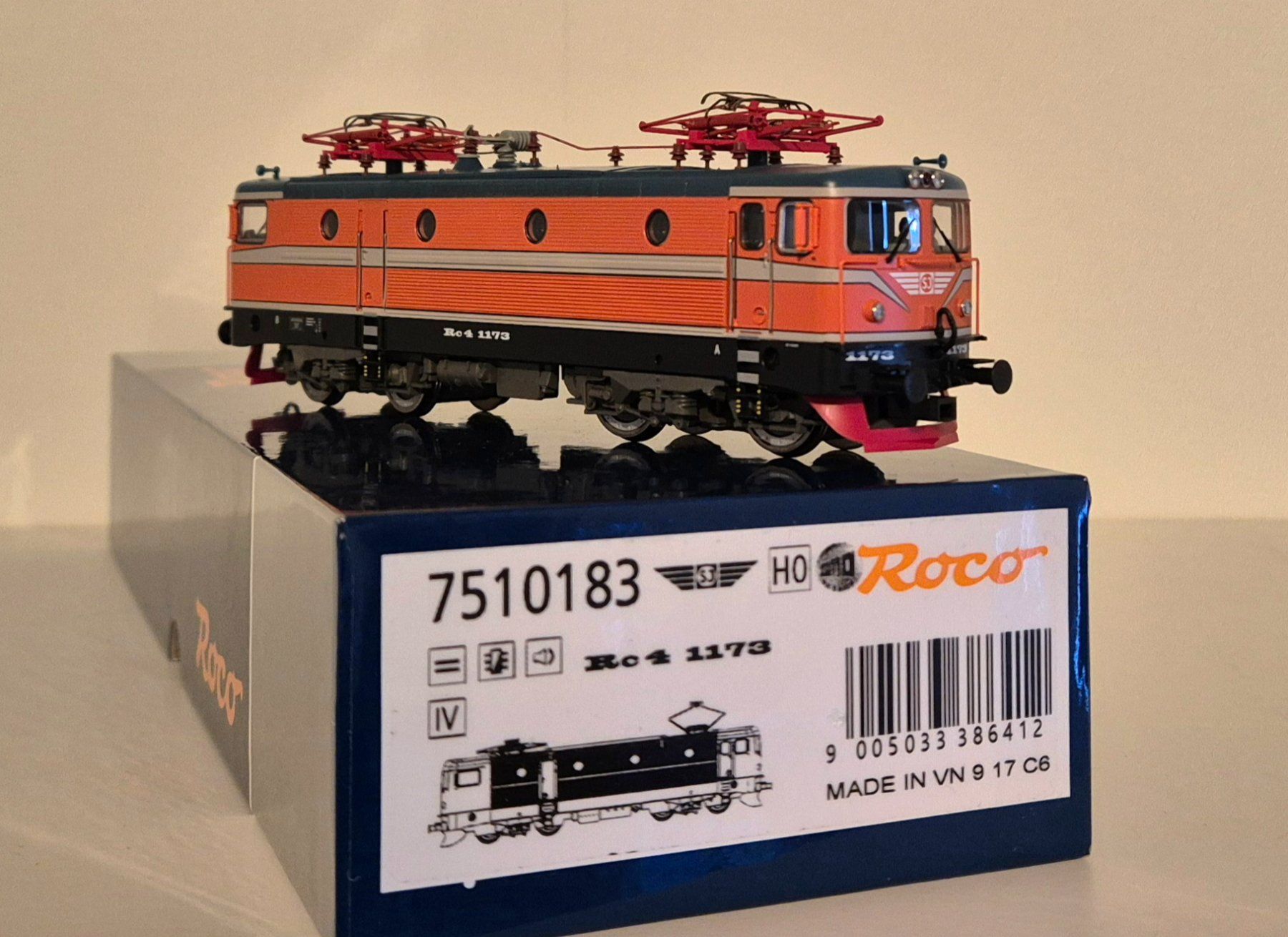 Roco Modellini di ferrovie: Roco SJ Rc4 1173 DCC – Nuovo (secondo la descrizione) da Wittenwil venduto da ced_q8j7