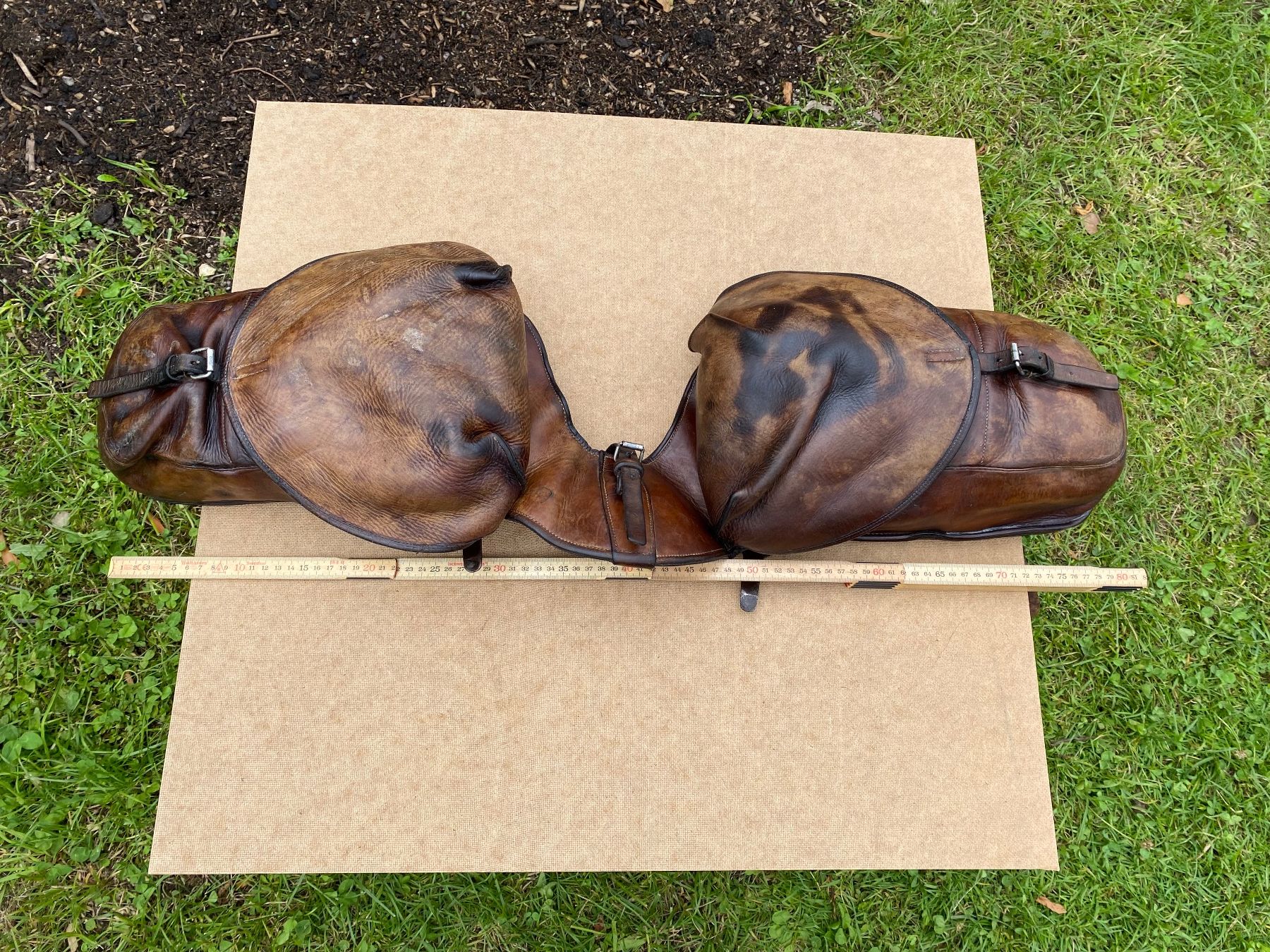 Ciclomotori: schöne Schweizer Militär Satteltaschen – Usato da Feldbach venduto da Fea1 9