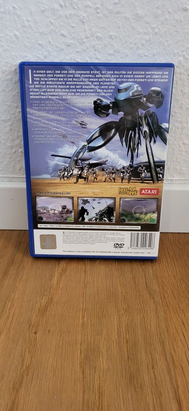 Sony Spiele: PS 2 - Battle Engine Aqua – Gebraucht aus Münsingen von DigitaleSpielecke 1