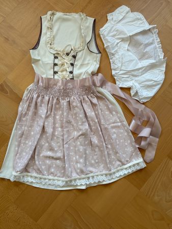 Dirndl Beige, Grösse S