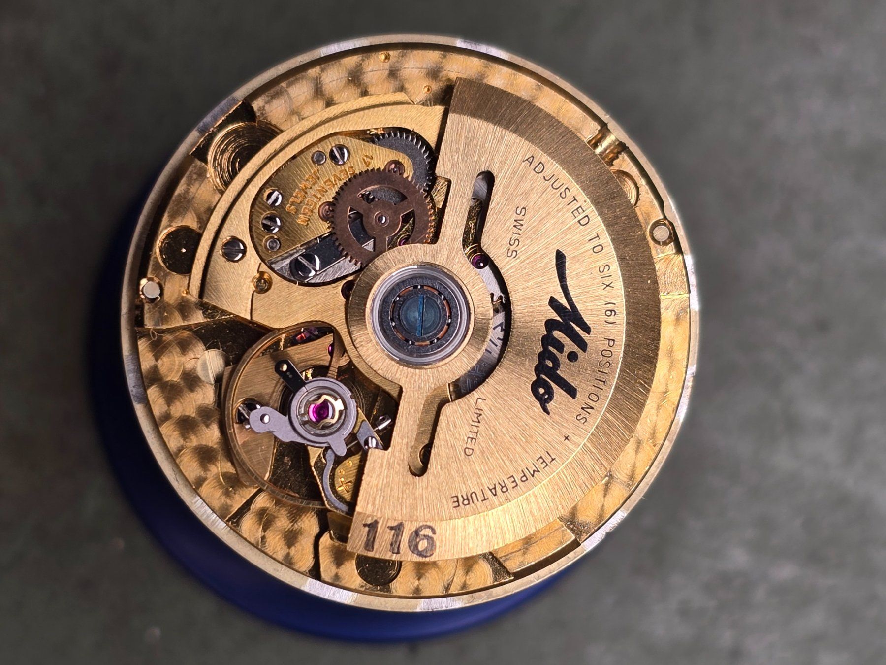 Mido Orologi: Mouvement Mido 1137 OC – Difettoso da Tramelan venduto da Nirdan 3