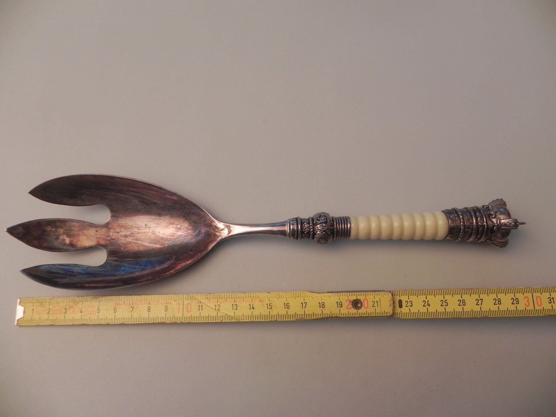 Set di posate: Vintage Servierbesteck - Versilbert? Silber? – Usato da Minusio venduto da Lory64 9