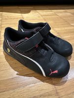 Puma Ferrari Kinderschuhe Gr. 27 schwarz rot