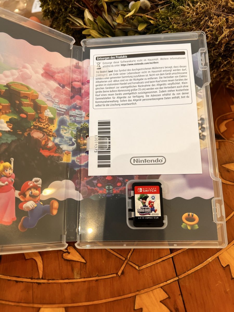 Giochi: Neues Mario Bros Wonder Game – Nuovo e nell'imballaggio originale da Sirnach venduto da allmir28 2