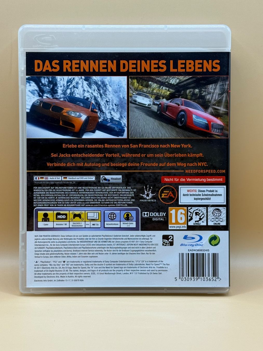 Giochi: Need for Speed The Run - Playstation 3 – Usato da Dietikon venduto da gab_qz7y 1