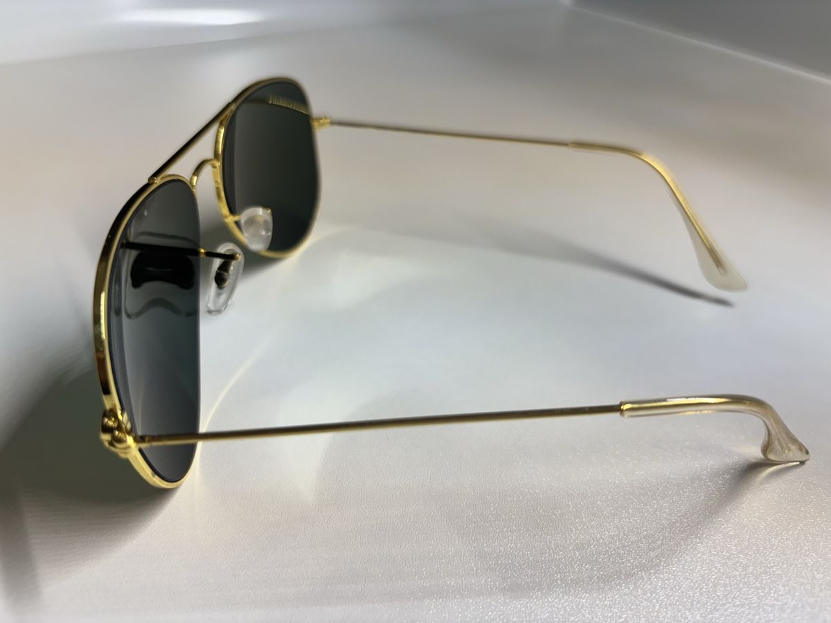 Ray-Ban Occhiali & Lenti: RAY BAN Aviator Gold Sonnenbrille – Usato da Aesch BL venduto da Jelu20 1