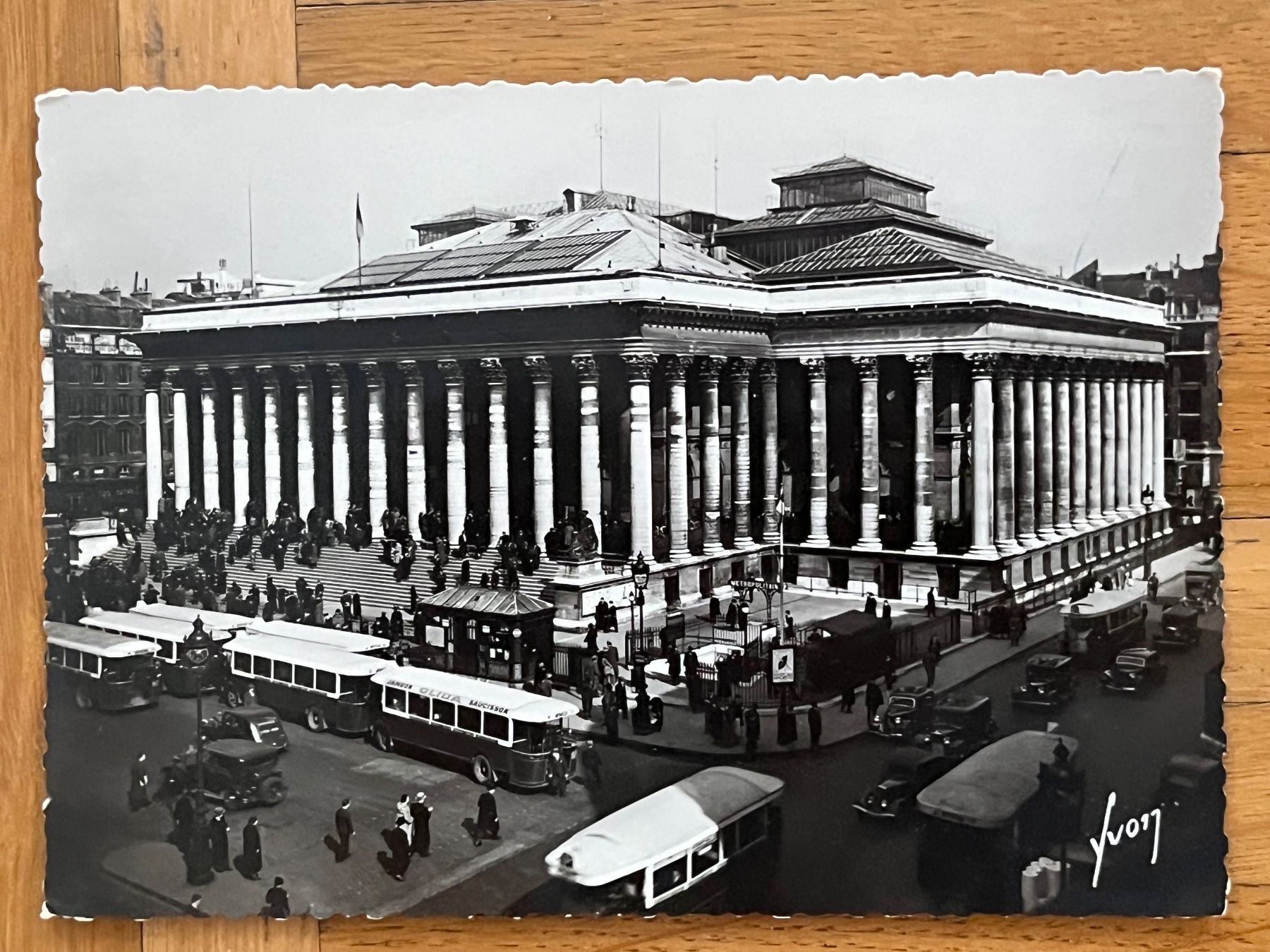 Cartoline postali: Paris, Palais de la Bourse des Valeurs – Usato da Romanshorn venduto da luxcollect