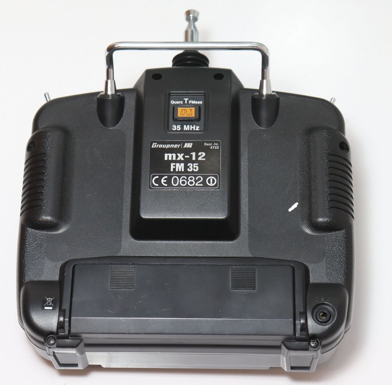 Graupner Telecomando: Graupner JR mx-12 35MHz Sender & 2 Empfänger – Usato da Frick venduto da volvo850driver 3