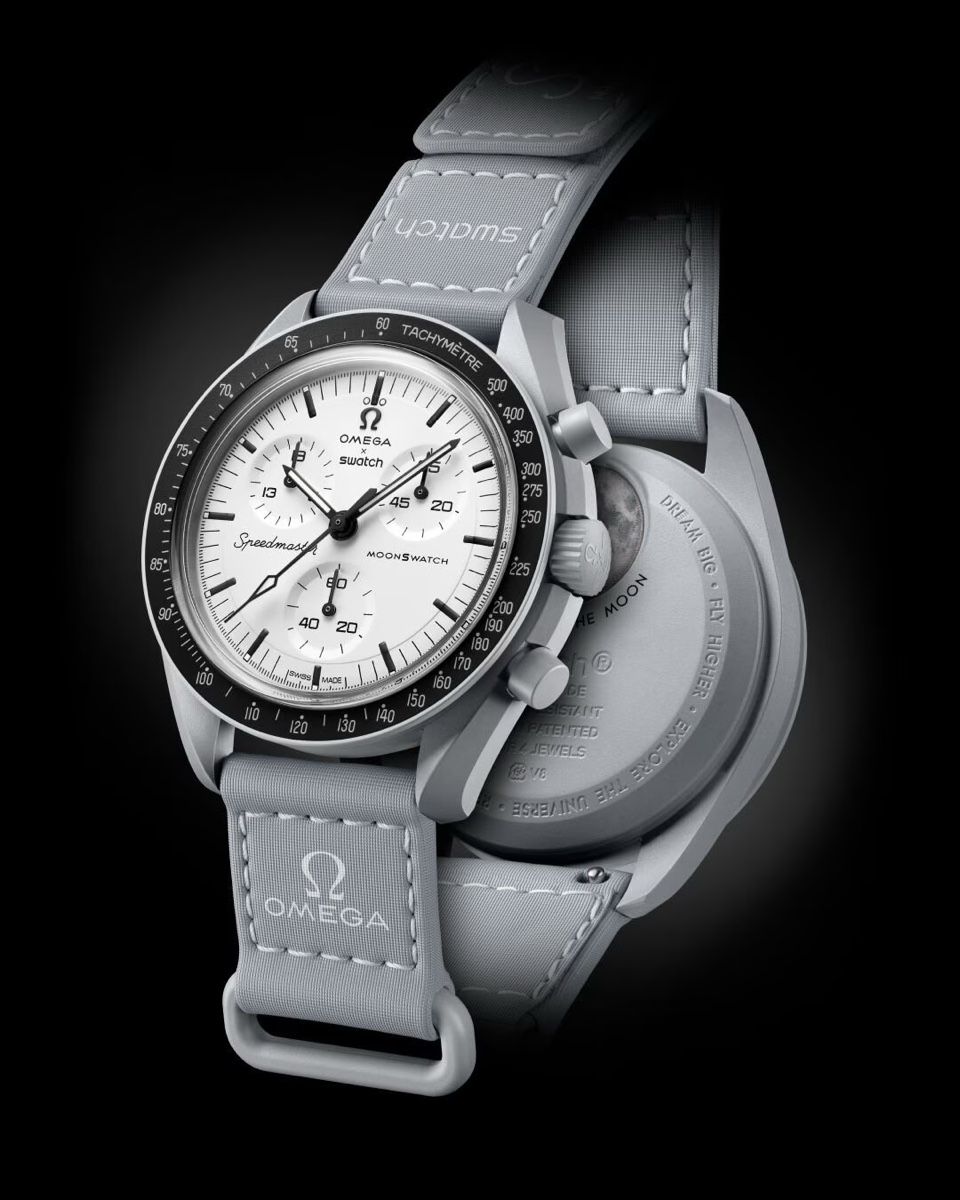 Omega Swatch Speedmaster Moonswatch Moonwatch 1965 (Neu und