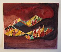 Lill Tschudi Original,  17cmx14cm