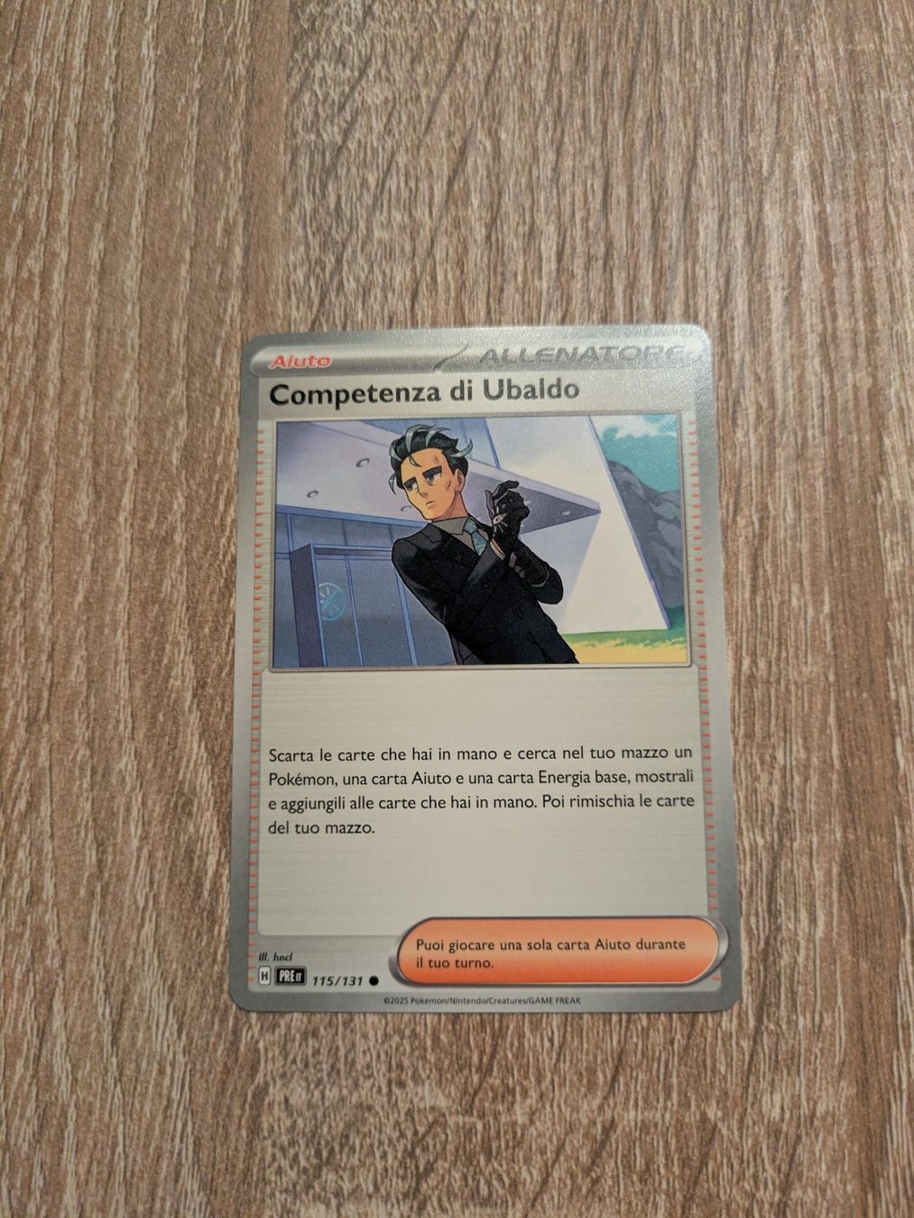 Pokémon Carte collezionabili: LARRY'S SKILL, PRISMATIC EVOLUTIONS, 115, 2025, COM, ITA, NM – Usato da Losone venduto da AlpineLayer
