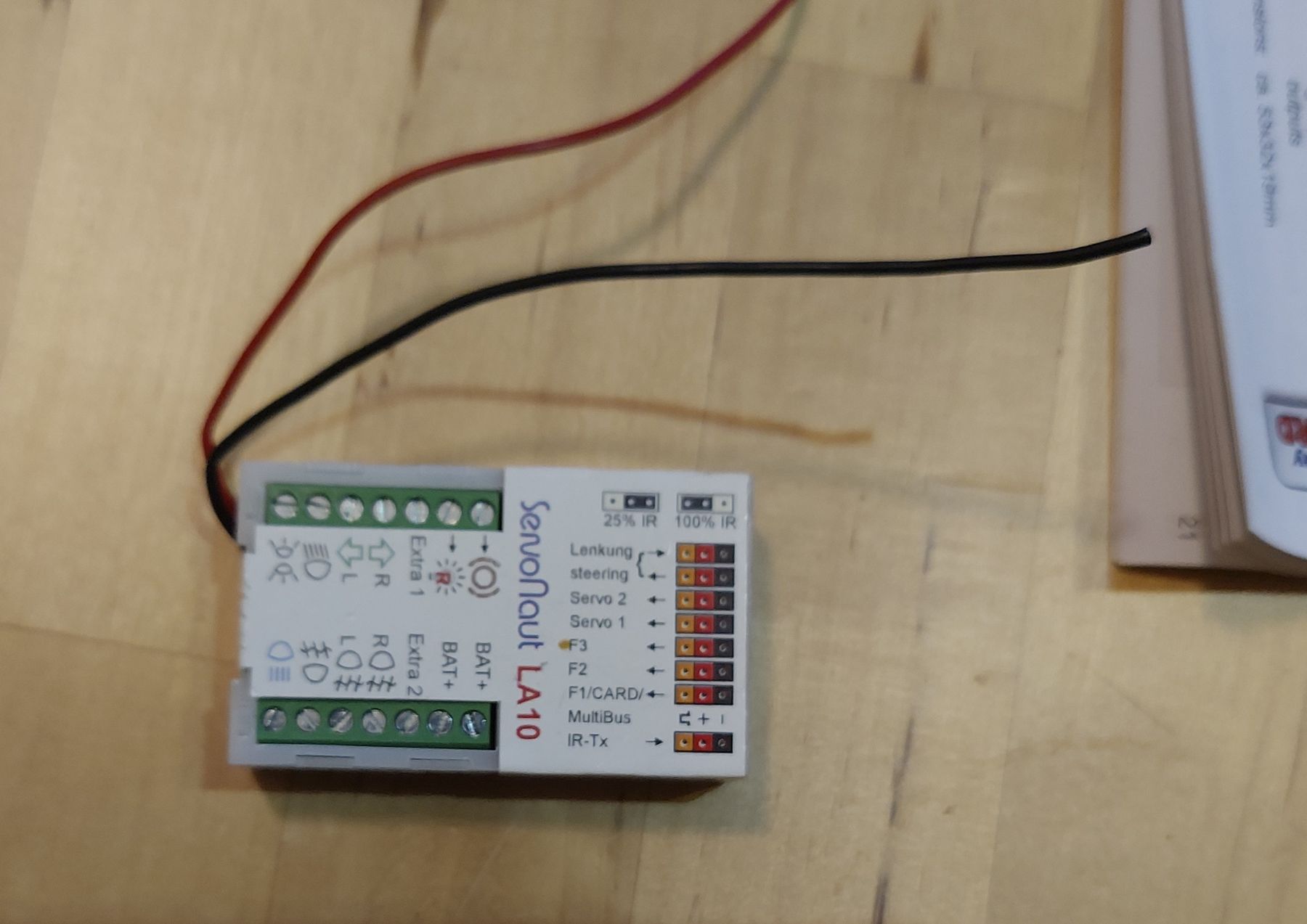 RC Modellbau: Servonaut Lichtanlage LA 10 – Gebraucht aus Schaffhausen von pa0815