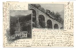Mürrenbahn (BE) Talstation - Viadukt - Interlaken - 1905