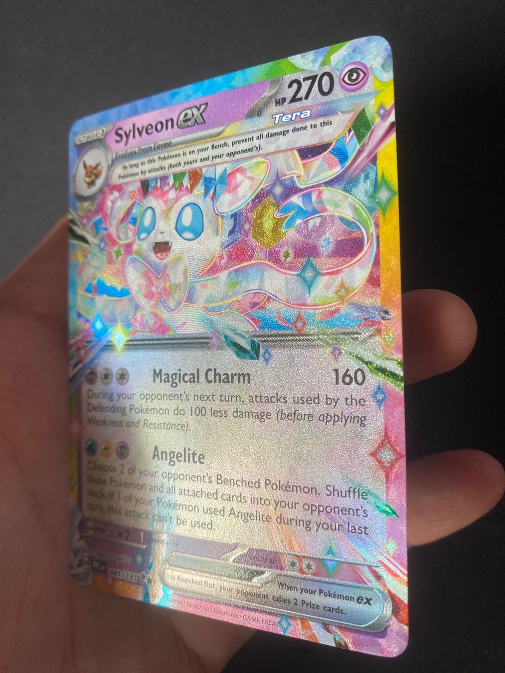 Pokémon Carte collezionabili: Sylveon ex 41 - Feelinara ex - Prismatic Evolutions - EN – Nuovo (secondo la descrizione) da Hausen AG venduto da Shrade 2